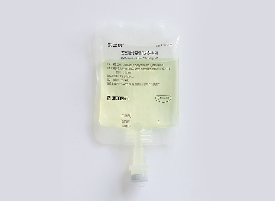 Levofloxacin and Sodium Chloride Injection